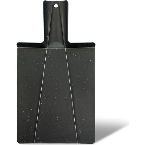 Fackelmann Tagliere Pieghevole in PP effetto granito, ideale per tagliare, affettare e preparare, foro incluso, lavabile in lavastoviglie, dimensione 38,5x21 cm (1/5)
