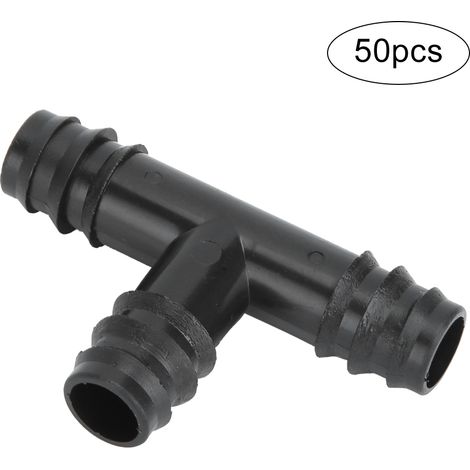 Schwenkbare Rohrkupplungsverbinder aus PP-Material für Gartenbewässerungssysteme, 16 mm, 50 Stück, 3-Wege (1/5)