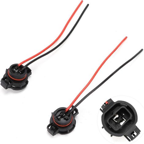 Faisceau de câblage adaptateur en 2 parties pour phares/feux antibrouillard, ampoule 5202 H16
