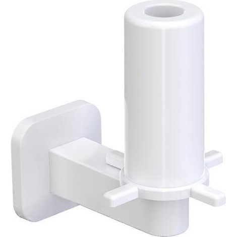 Lot de 2 porte-papier hygiénique mural en métal noir, dérouleur design pour salle de bain, support rouleau robuste et moderne, fixation facile, style industriel. (1/5)