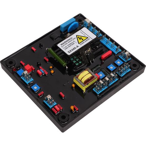 Régulateur de tension automatique monophasé, stabilisateur de tension automatique, pièce pour générateur diesel 190-264 V (1/5)