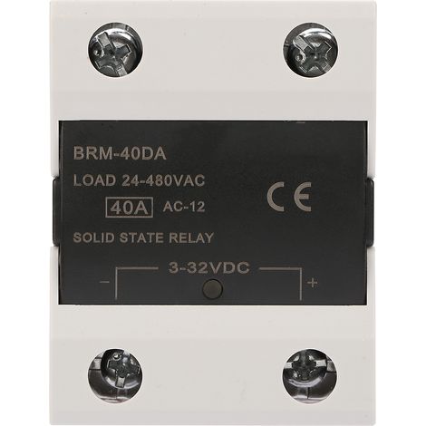 Relais statique BRM-40DA pour charge 24-480 V CA destiné aux processus d'automatisation industrielle (1/5)
