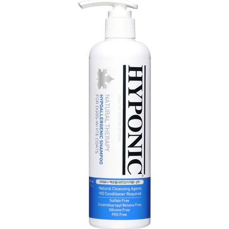 Shampoing pelage blanc hypoallergénique 300 ml HYPONIC