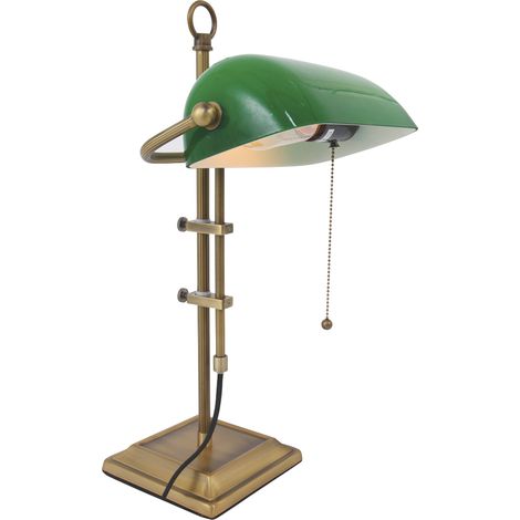 Steinhauer - lampada da tavolo - Ancilla - bronzo - vetro metallo (1/7)