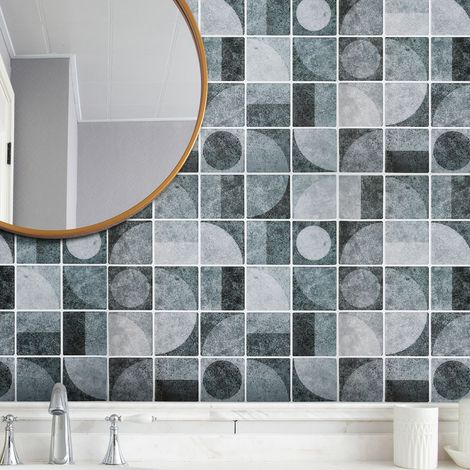 10 PCS Peel and Stick Marble Wall Tile Stickers (1/5)
