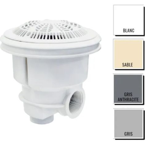 Bonde de fond Astralpool NORM ABS anti-vortex - piscine béton