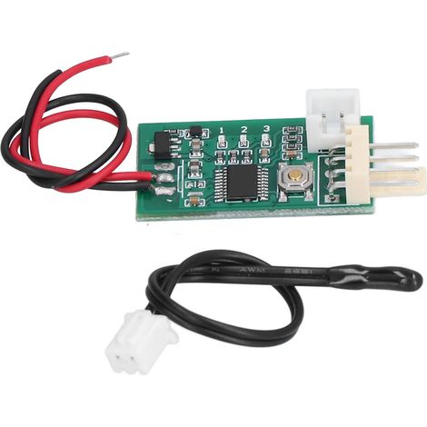 Contrôleur de Ventilateur PWM 12V - Régulation de Vitesse Automatique/Manuelle Précise (1/5)