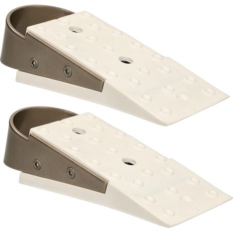 KOTARBAU Lot de 2 butoirs de porte en plastique pour empêcher les portes de claquer. (1/5)