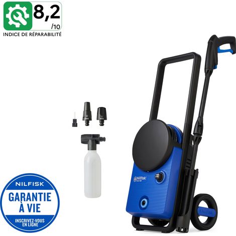 Nettoyeur haute pression 130 bar – Nilfisk Core 130 PowerControl, pression réglable, compact et efficace