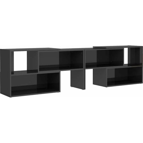 Maison Exclusive - TV-Schrank Hochglanz-Grau 149x30x52 cm Holzwer (1/5)