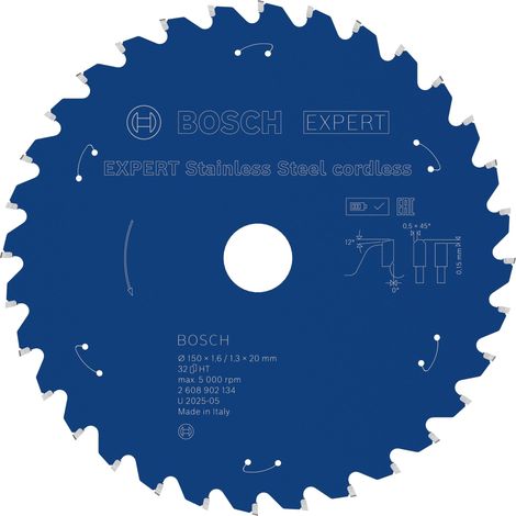 1x Lame de scie circulaire EXPERT Stainless Steel cordless (1/5)