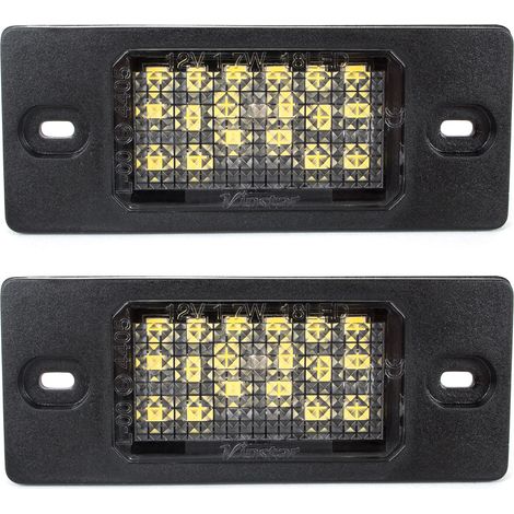 VW Bora Golf IV Variant Golf V Variant LED-Kennzeichenbeleuchtung, 2-teiliges Set