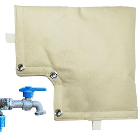 Frost-resistant tap cover - Outdoor hose connection sleeve, thick insulation, weatherproof, waterproof fabric, easy installation. Garden sprinkler.
