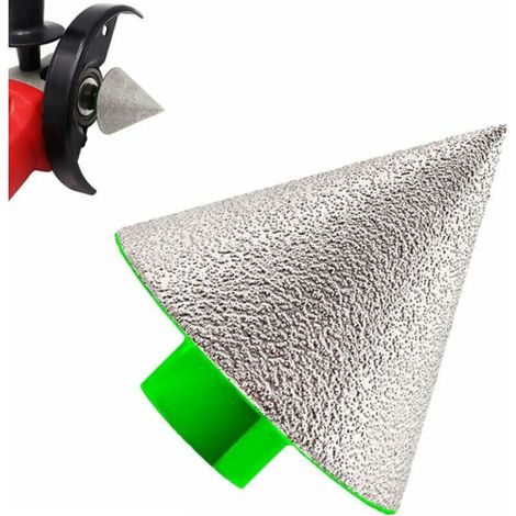 Fraise à Chanfreiner Diamantée: Foret Carrelage 35MM avec Filetage M14, Fraises à Chanfrein Diamantées pour Agrandir Trous dans Carrelage Porcelaine Marbre Céramique Granit,Outils De Construction (1/4)