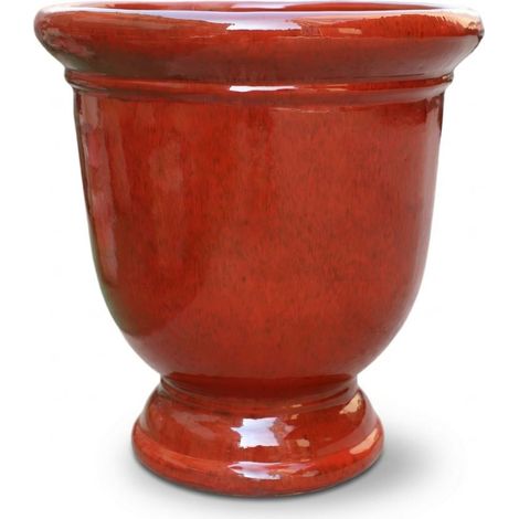 Vaso TITAN 53x55cm rosso tropicale