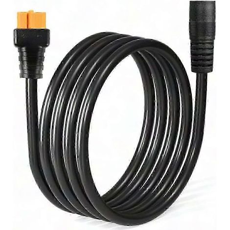 Câble de charge panneau solaire 14AWG DC8mm femelle DC7909 vers XT60 femelle, haute efficacité pour station électrique portable, connecteur robuste, longueur flexible, idéal générateur solaire, kit ra (1/5)