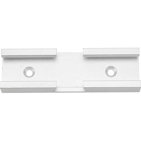 200MM Rail T en Aluminium pour Travail du Bois, Échelle de Précision, Installation Facile, Outil Menuiserie Blanc (1/5)