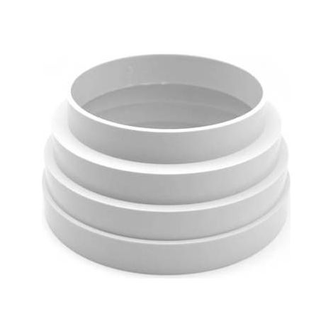 CONO DI RIDUZIONE MF IN ABS 100-125MM PER TUBO NON BICCHIERATO