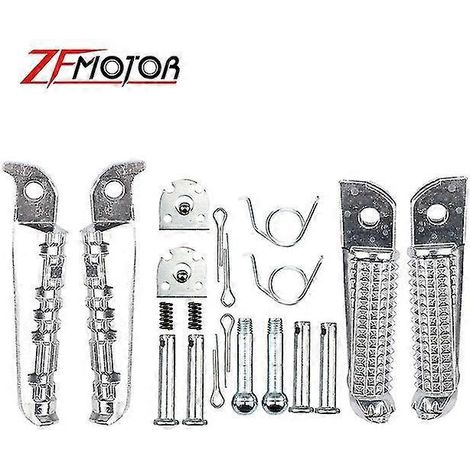 Vordere Fußrasten für Yamaha MT07, MT09, Tracer 700/900/GT, FZ 07/09/10, FJ09, MT10, XSR700/900, SCR950, Bolt C Spec, XVS950 – vorne und hinten (1/5)