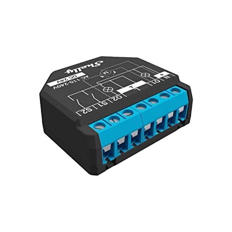 Shelly – Actionneur de mesure de commutateur Wi-Fi – Relais intelligent 10A – Compatible Alexa et Google Home – Pour automatisation de volets (1/10)
