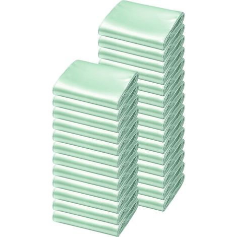 Nœuds de chaise en satin, 100 pièces, rubans à attacher pour chaises, 18 x 274 cm, vert clair, décoration pour réception de mariage, cérémonie de mariage, baby shower, fête, banquet, housse de chaise (1/5)