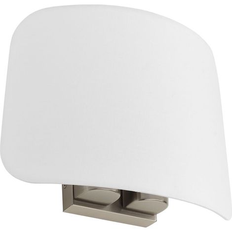 Aplique ELEA 2xE27 cromo mate (1/2)