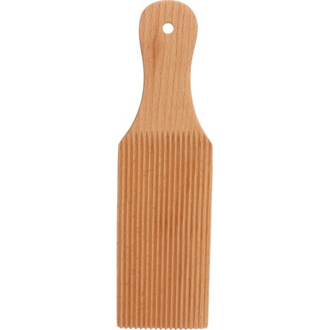 Planche à gnocchis en hêtre, surface lisse, rouleau à gnocchis léger pour une forme parfaite (1/5)