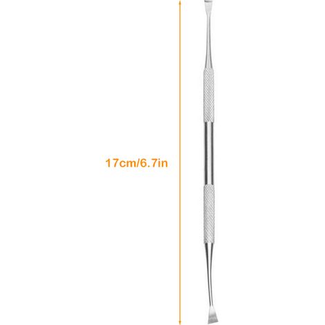 [Eliminador de sarro y raspador para perros] + [Doble cabezal de acero inoxidable] + [Accesorio para diferentes ángulos y eliminador de sarro] (1/5)