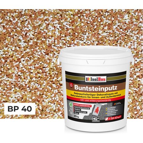 IsolBau Stucco per Mosaico Mosaikputz BP40 - 20kg (1/5)