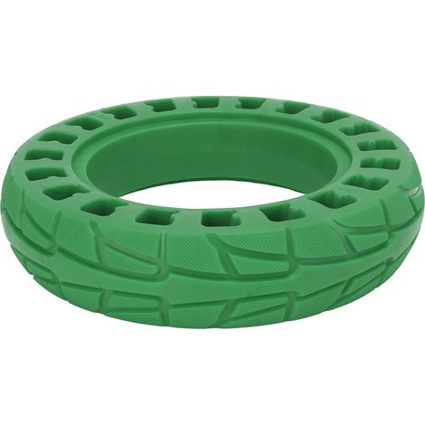 Pneu increvable pour trottinette électrique Xiaomi M365, 10 pouces, amorti en mousse verte résiliente (1/5)