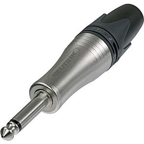 Neutrik NP2XL Klinken-Steckverbinder 6.35 mm Stecker, gerade Polzahl: 2 Mono Silber 1 St.