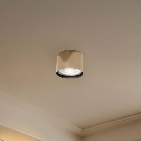 [GEBRAUCHT] B-Ware Deckenstrahler Chloe Deckenspot Strahler Messingfarben Stahl Dimmbar Gu10 Led (1/2)