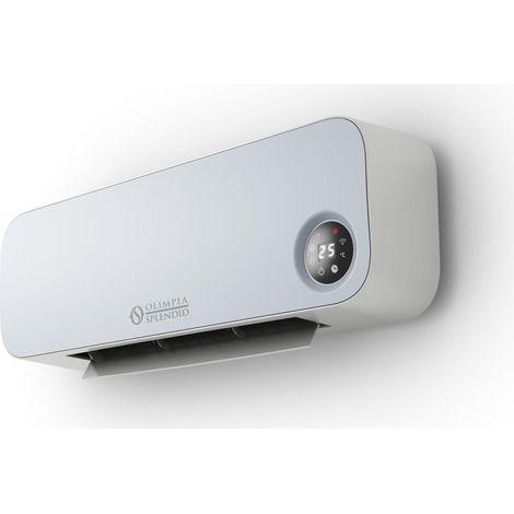 Olimpia Splendid 99264 CALDO SKY B WIFI – Termoventilatore ceramico da parete con WiFi, Azzurro