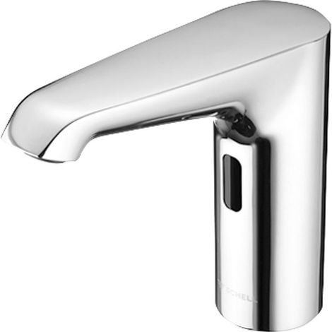 Schell Xeris e hd k électronique robinet de lavabo moyen pour eau froide avec batterie 6v avec capteur infrarouge chrome (1/4)
