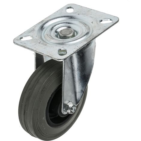 Roulettes industrielles Pivotante RS PRO, Diam 100mm, 70kg ( Prix pour 1 ) (1/2)