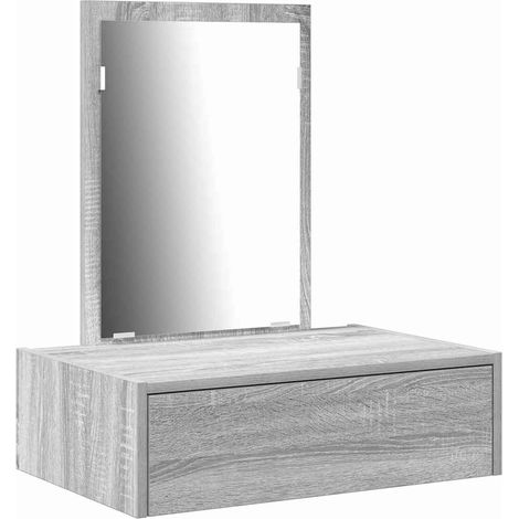 Maison Exclusive - Schminktisch mit Schubladen Grau 60 x 40 x 70