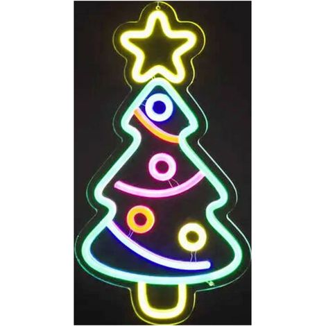 Arbre à LED plastique pour l'extérieur (1/4)