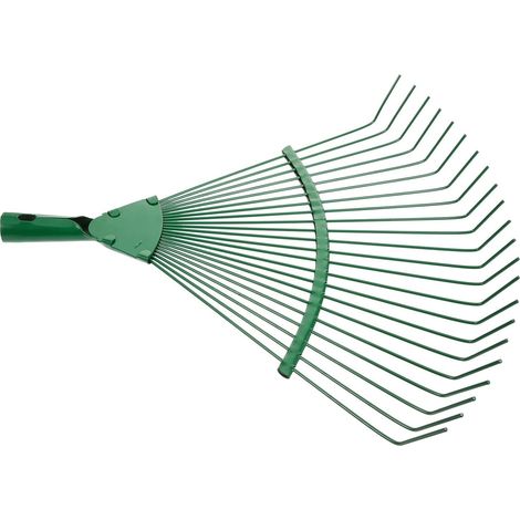 Ancinho De Jardim Leve De Aço Com 22 Dentes Para Coleta De Folhas E Paisagismo Externo (colorido) (1/5)