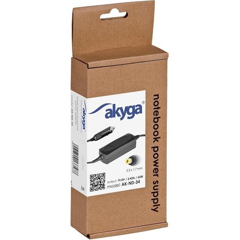 Auto-Netzteil Akyga ak-nd-34 65 W 19 V (1/3)