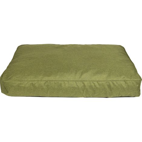 Lit pour Chien Waterproof - Panier Imperméable, Durable et Tout Confort pour Petits à Grands Chiens - Facile à Laver - Couleur Vert, XL, 120 x 80 x 14 cm (1/5)