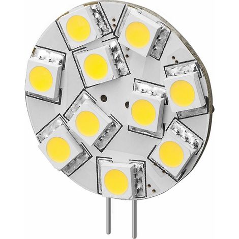 GOOBAY Lampada a 10 LED SMD G4 5050 1,8 W 160 Lumen Bianco Freddo