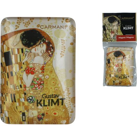 Carmani, Kühlschrankmagnet – Gustav Klimt/Der Kuss (1/3)