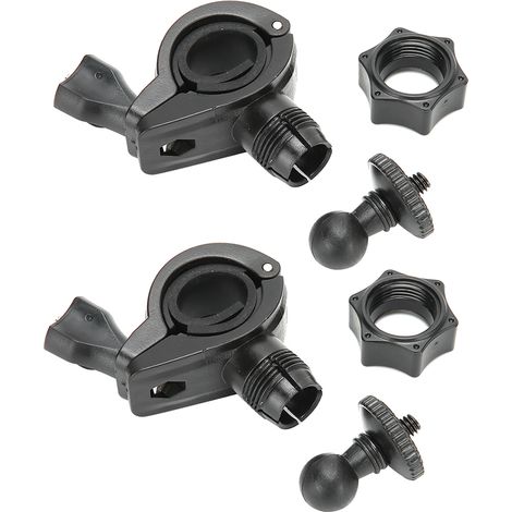 2PCS Support de Montage HD‑076A pour Caméra de Tableau de Bord Vélo Moto (Fixation à Vis) (1/5)
