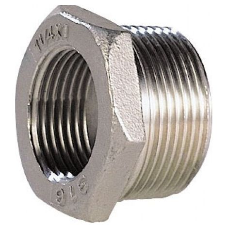 Réduction Inox M/F - Dimension 12x8