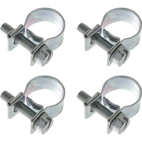 4x COLLIER DURITE ESSENCE 8MM 10MM 12MM 14MM A VISSER TONDEUSE MOTOCULTURE MOBYLETTE MOTO (8-10mm) (1/3)