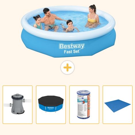 Bestway Bestway Fast Set Ronde - 305x66 cm - 5-pièces S341 (1/5)