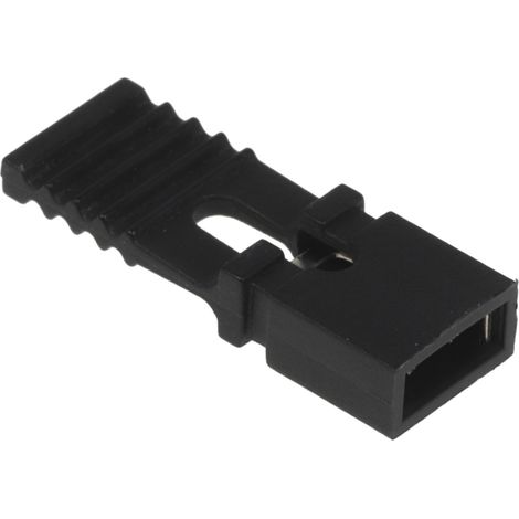 Cavalier de court-circuitage au pas de 2.54mm Noir, 2 contacts