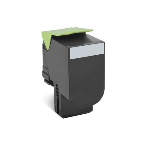 Lexmark 80C2XKE Tóner Negro Original (1/5)