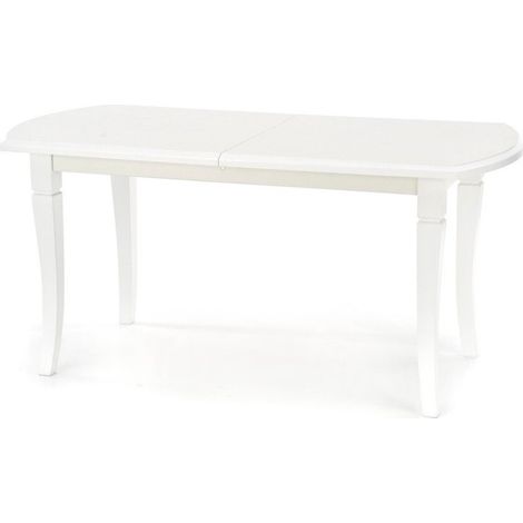Mesa Houston 1060, Blanco, 74x90x160cm, Alargamiento, MDF, Madera