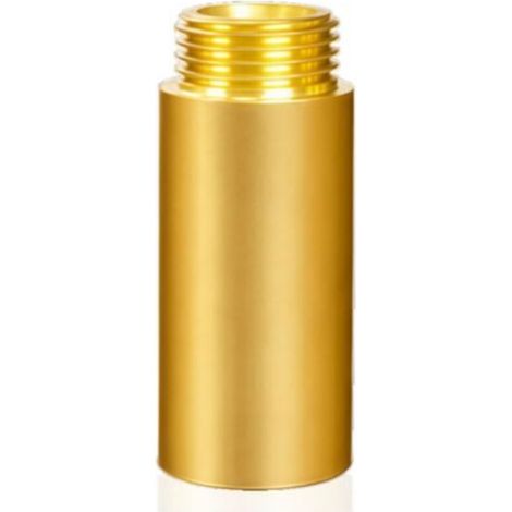 Prolunga per rubinetto in ottone G1/2" × 50 mm – Confezione da 4 adattatori filettati universali per connessioni pratiche